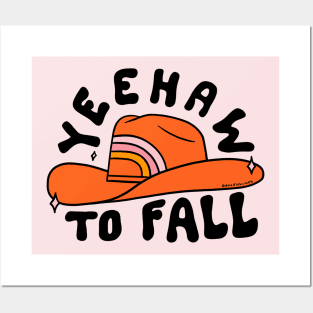 Yeehaw to Fall Posters and Art